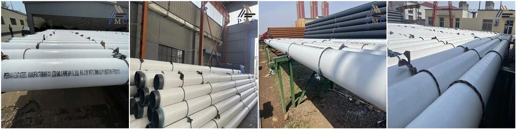 ASTM API 5L 5CT X52 X65 Psl1 Psl2 Black Carbon Seamless Steel Pipe Tubing Pipeline