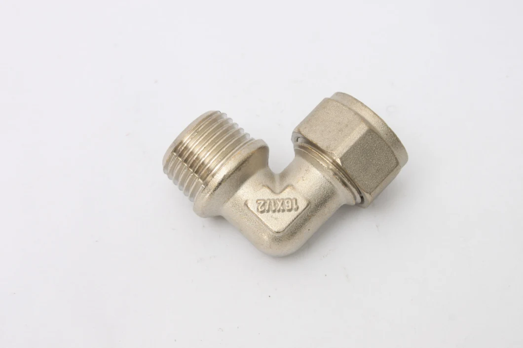 Male Coupling Brass Compression Fittings for Pex-Al-Pex Pipe