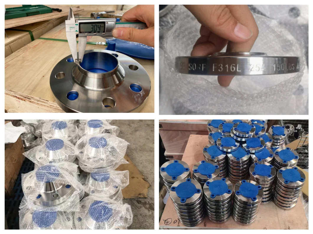 304/304L Stainless Steel Screw/Thread Raising Face Flange