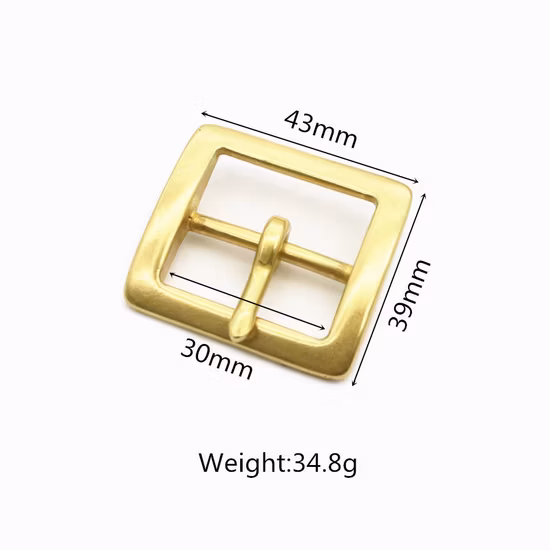 Chiusura per cintura con fibbia in rame all'ingrosso in fabbrica
