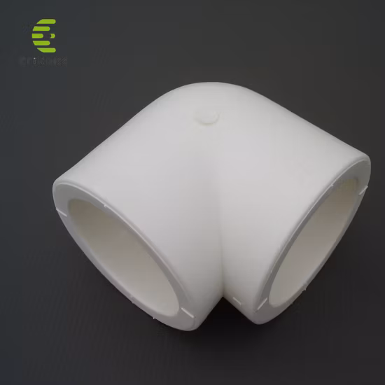 Vendite dirette in fabbrica in Cina, materia prima al 100%, PPR, angolo di 90 gradi, stesse parti